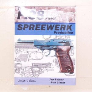 JAN BALCAR & RON CLARIN THE P38 PISTOL SPREEWERK PRODUCTION, NEW #947-PF