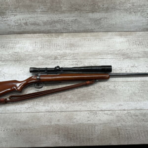 REMINGTON MODEL 722 .222 CAL BOLT ACTION RIFLE W/SCOPE #3-08004-BDH