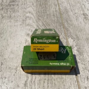 HOLMES, AMMO,REMINGTON, 22 SHORT, 22 HIGH VELOCITY, 1022, 50/BOX