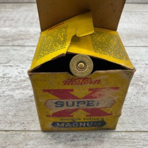 WINCHESTER 28 GA WESTERN SUPER X SHOTGUN SHELLS, SHORT SHOT STRING, QTY 14, VINTAGE #3-08538-BDH