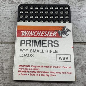 WINCHESTER PRIMERS FOR SMALL RIFLE LOADS, QTY 800 #3-08611-BDH
