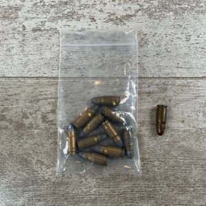 PETERS 30 CAL. LUGER AMMUNITION QTY 11 #4-04277-PF