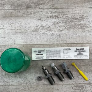LEE RELOADING 3 DIE SET 9MM LUGER - AMMUNITION RELOADING #3-08788-BDH