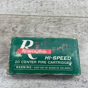 REMINGTON HIGH SPEED 32 WIN. SPECIAL 170 GRN SP AMMO PARTIAL BOX #4-06094-BL