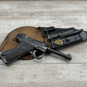 HUSQVARNA LAHTI M40 9MM SEMI AUTO PISTOL RIG #4-09105-BA