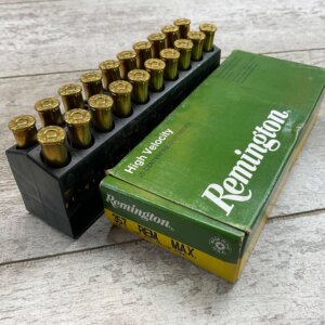 REMINGTON 357 REM MAX AMMO, QTY 20 #4-11017-JD