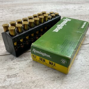REMINGTON 357 REM MAX AMMO, QTY 20 #4-11017-1-JD