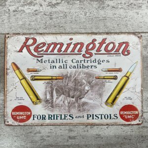 REMINGTON UMC TIN SIGN #4-07610-PF