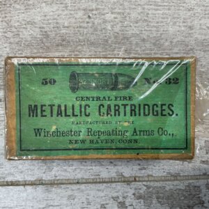WINCHESTER 32 SHORT METALLIC, VINTAGE, FULL BOX #4-11635-RS