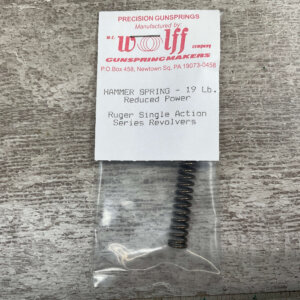 RUGER SA REVOLVER HAMMER SPRING - 19 LB. REDUCED POWER #5-01034-2-PF