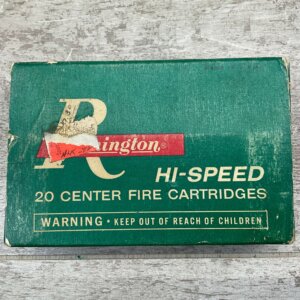 REMINGTON HI-SPEED 300 H&H MAGNUM, 180 GR., FULL BOX, VINTAGE #5-03030-PF