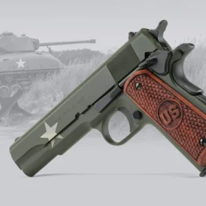 AUTO-ORDNANCE TANKER 1911, .45 ACP, GREEN, NEW IN BOX #5-06001-PF