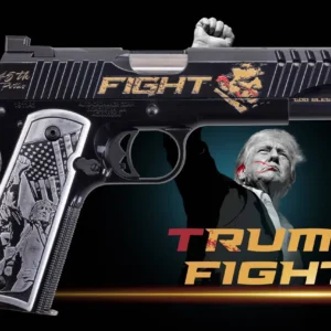 AUTO ORDNANCE TRUMP FIGHT 1911 LIMITED EDITION, NEW IN BOX #5-05202-PF