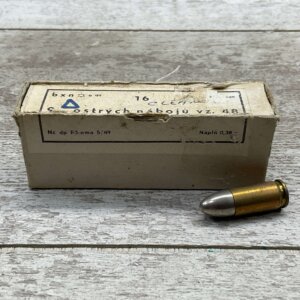 CZECH VZ.48 9MM (9X19MM) AMMO, VINTAGE #5-06024-PF