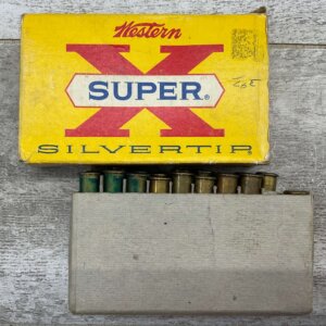 WESTERN SUPER X SILVERTIP 30-40 KRAG, 220 GR. EXPANDING BULLET, VINTAGE AMMO #5-06201-JK