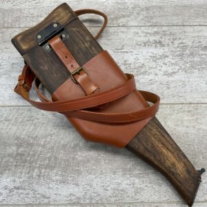 REPRODUCTION C96 BROOMHANDLE WOODEN HOLSTER / STOCK #5-06087-PF