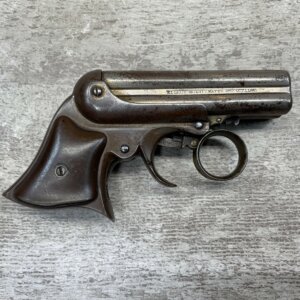 REMINGTON-ELLIOT'S RING TRIGGER 4 BARREL PEPPERBOX TIP-UP PISTOL, ANTIQUE #5-05920-AG