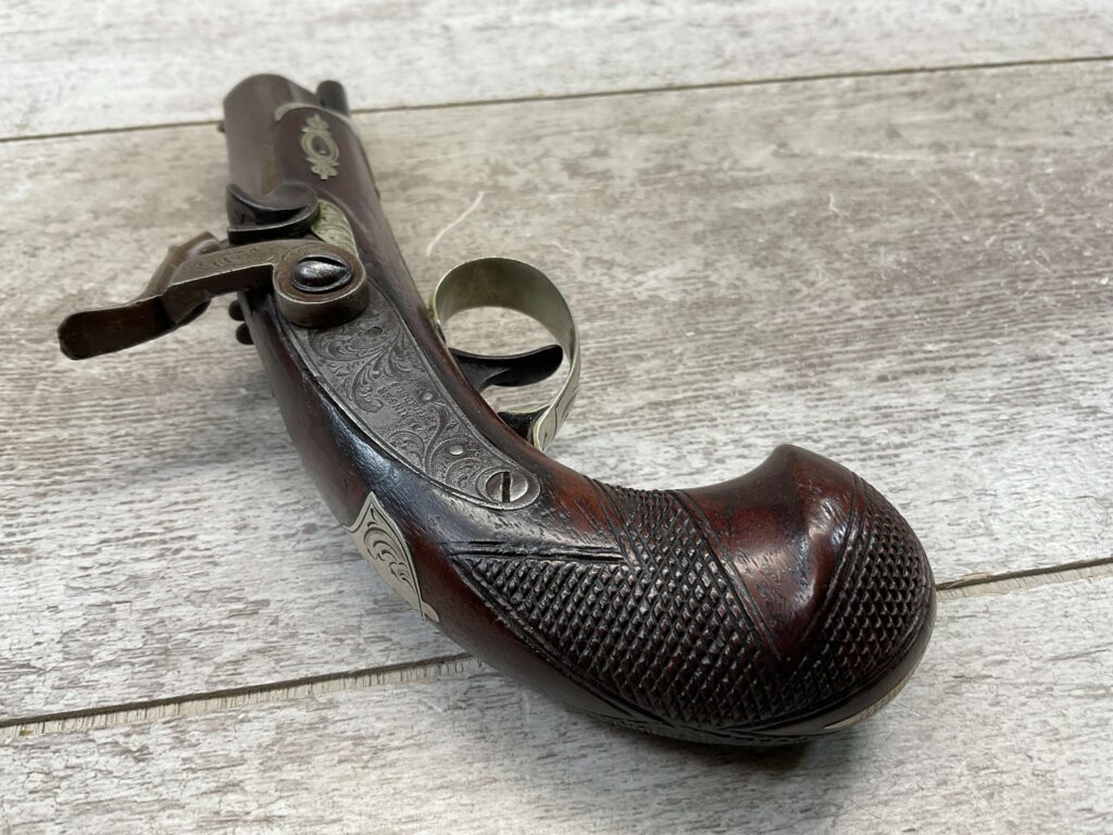 DERINGER PHILADELPHIA .45 CAL PERCUSSION PISTOL, ANTIQUE #5-05948