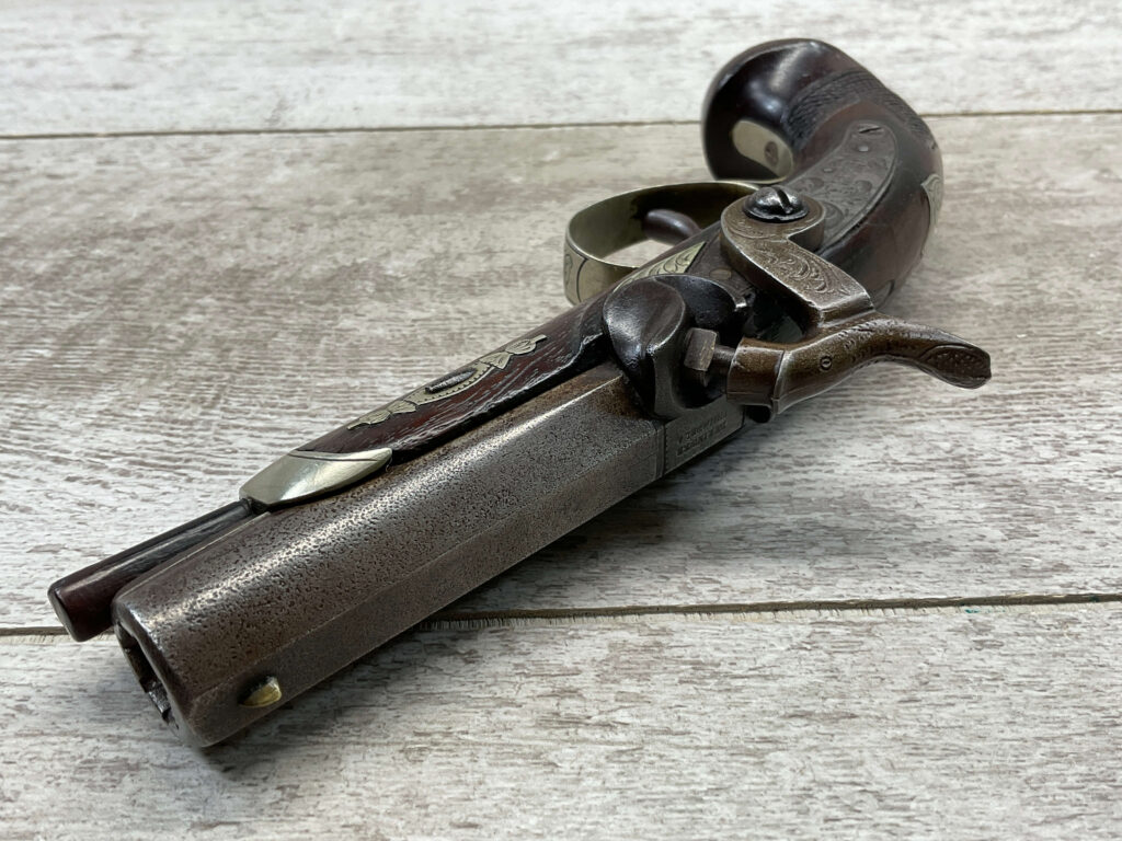 DERINGER PHILADELPHIA .45 CAL PERCUSSION PISTOL, ANTIQUE #5-05948