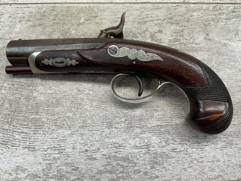 DERINGER PHILADELPHIA .45 CAL PERCUSSION PISTOL, ANTIQUE #5-05948