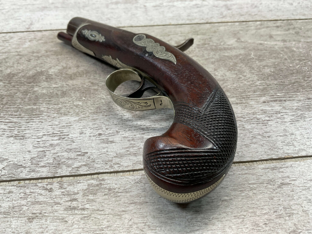 DERINGER PHILADELPHIA .45 CAL PERCUSSION PISTOL, ANTIQUE #5-05948