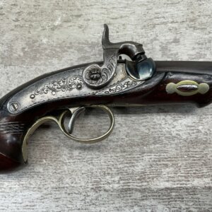 DERINGER PHILADELPHIA .40CAL DERINGER PERCUSSION PISTOL, ANITIQUE #5-05943