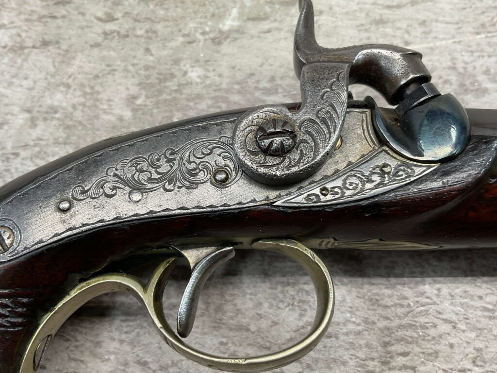 DERINGER PHILADELPHIA .40CAL DERINGER PERCUSSION PISTOL, ANITIQUE #5-05943