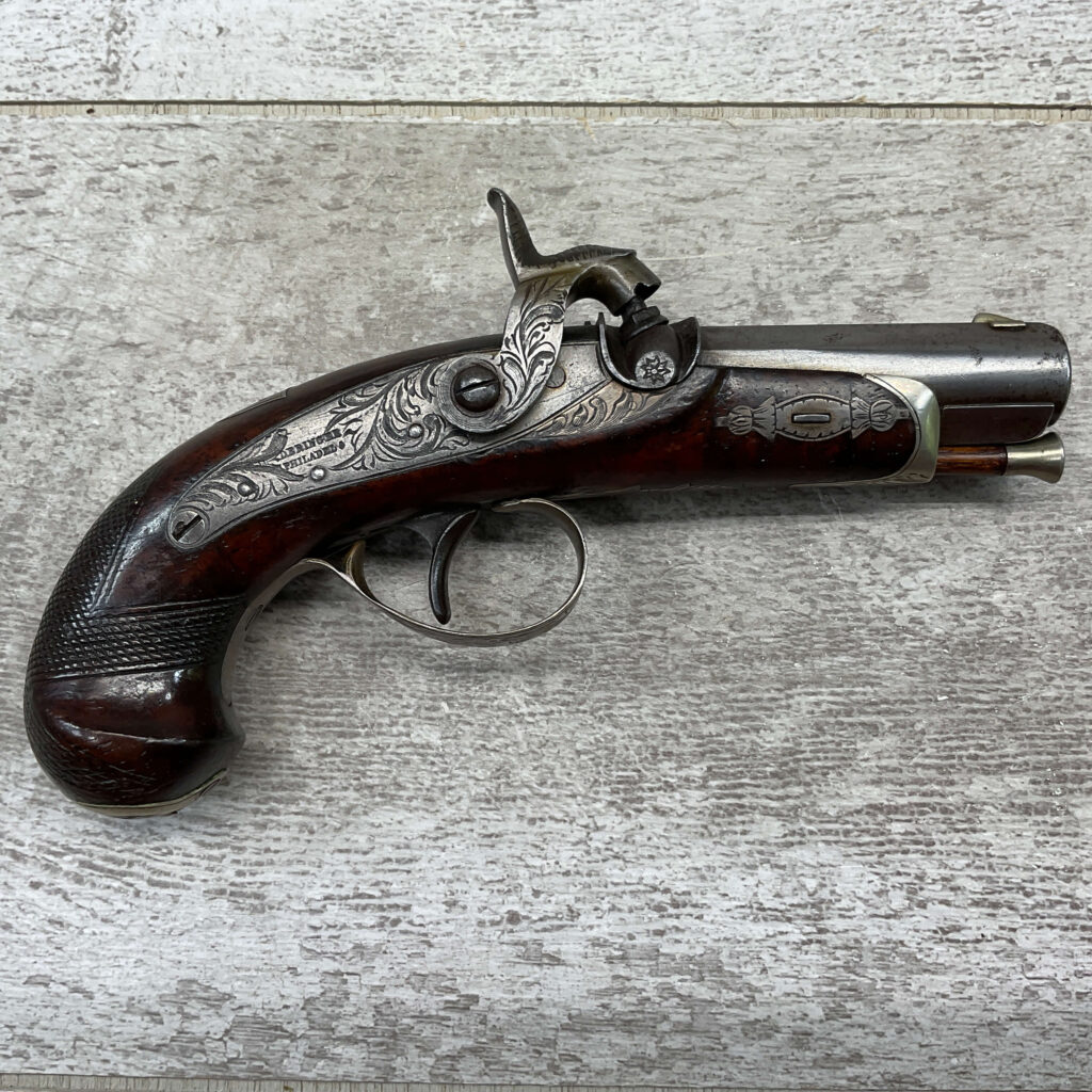 DERINGER PHILADELPHIA .42 CAL PERCUSSION PISTOL, ANTIQUE #5-05947