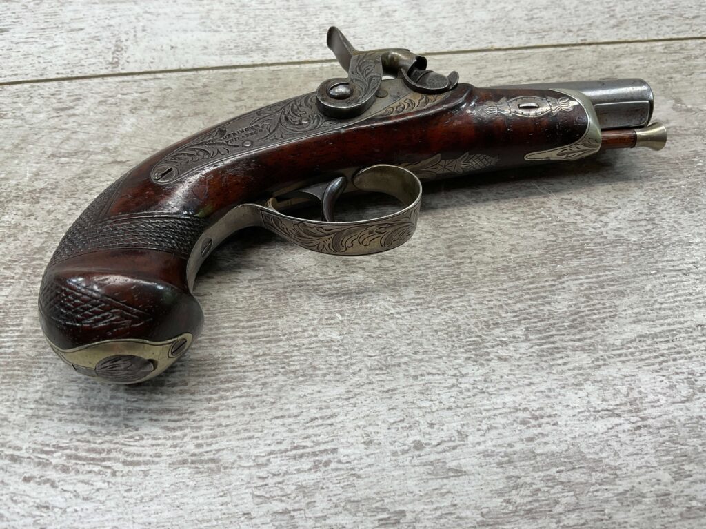 DERINGER PHILADELPHIA .42 CAL PERCUSSION PISTOL, ANTIQUE #5-05947