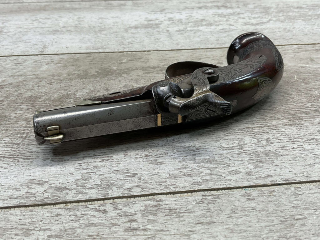 DERINGER PHILADELPHIA .42 CAL PERCUSSION PISTOL, ANTIQUE #5-05947