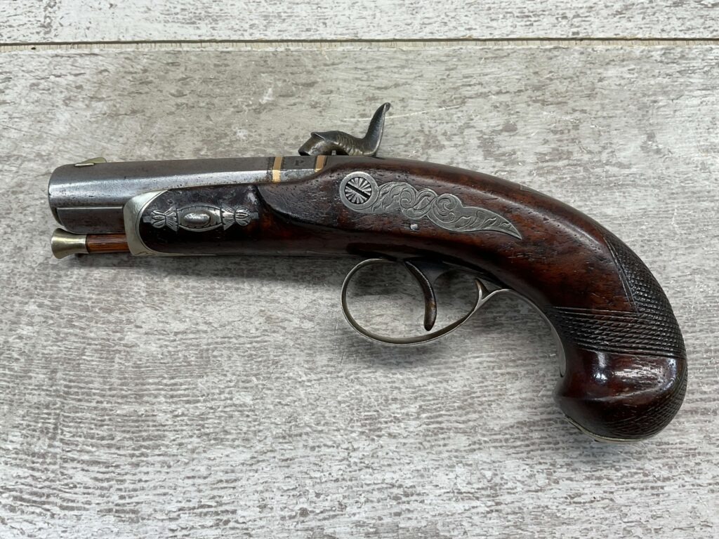 DERINGER PHILADELPHIA .42 CAL PERCUSSION PISTOL, ANTIQUE #5-05947