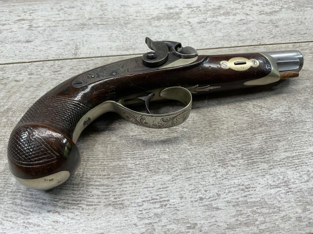 DERINGER PHILADELPHIA .45 CAL PERCUSSION PISTOL, ANTIQUE #5-05949