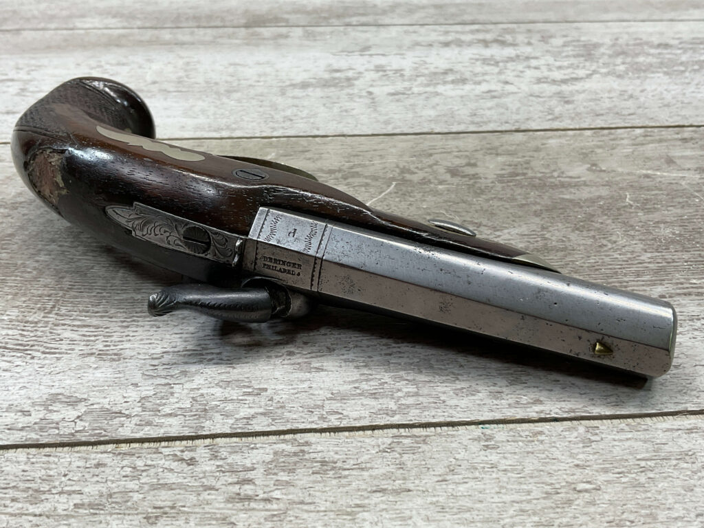 DERINGER PHILADELPHIA .45 CAL PERCUSSION PISTOL, ANTIQUE #5-05949