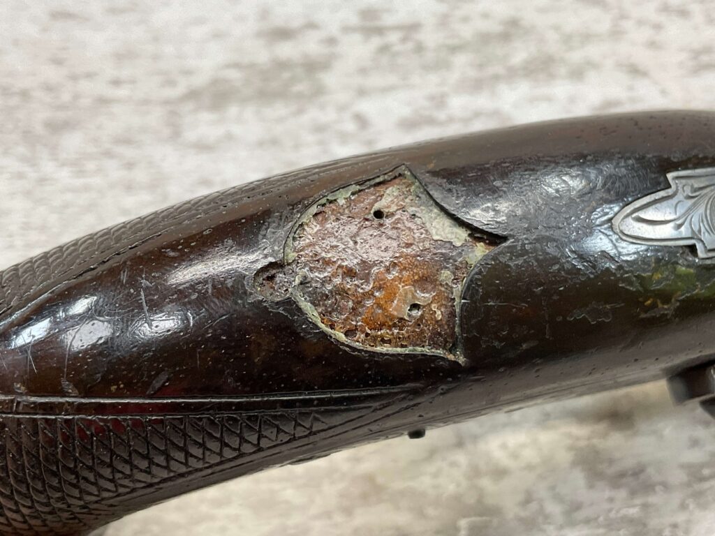 DERINGER PHILADELPHIA .45 CAL PERCUSSION PISTOL, ANTIQUE #5-05949