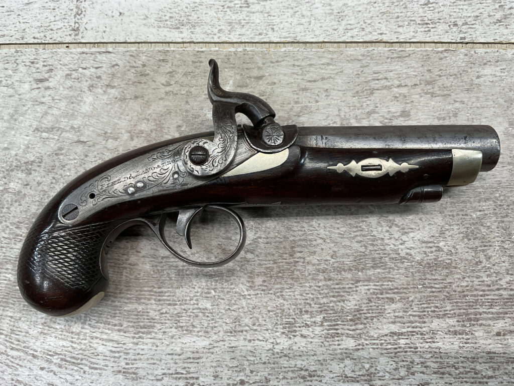FIELD & LANGSTROTH DERINGER PHILADELPHIA .40 CAL PERCUSSION PISTOL, ANTIQUE #5-05950