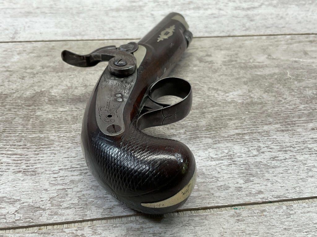 FIELD & LANGSTROTH DERINGER PHILADELPHIA .40 CAL PERCUSSION PISTOL, ANTIQUE #5-05950