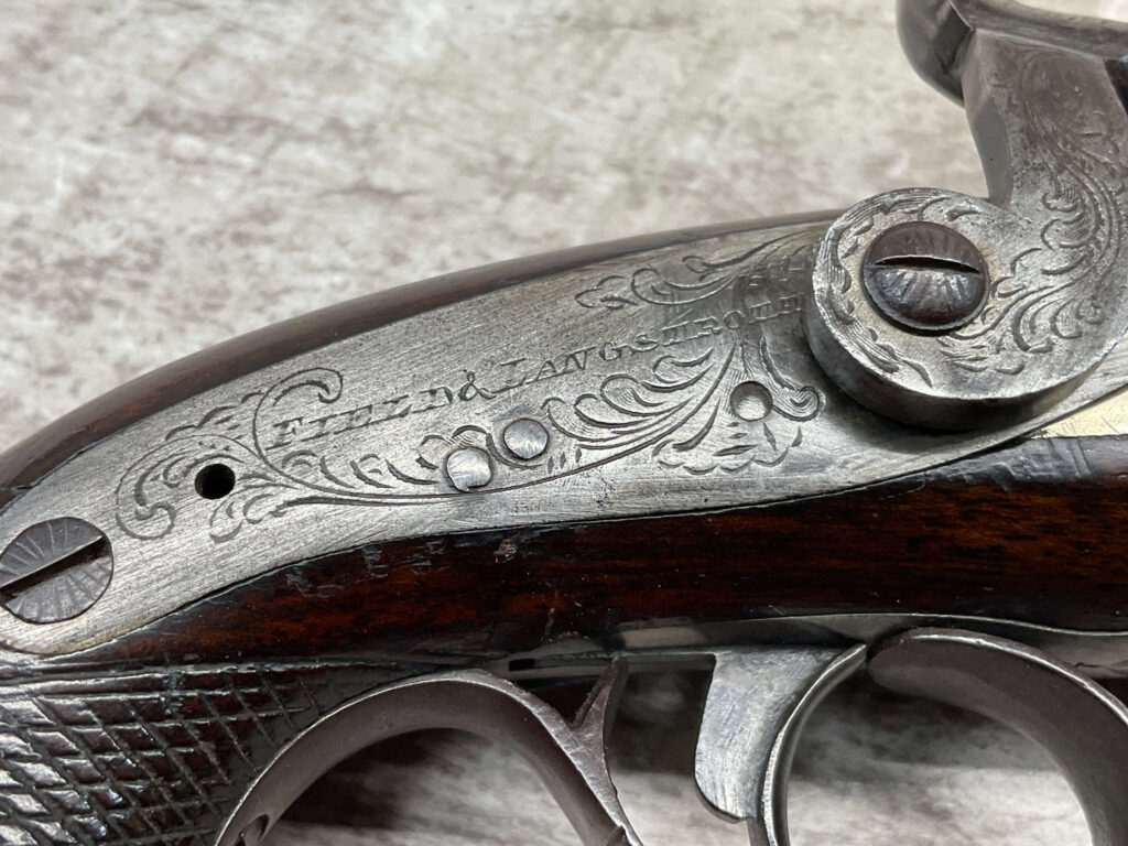 FIELD & LANGSTROTH DERINGER PHILADELPHIA .40 CAL PERCUSSION PISTOL, ANTIQUE #5-05950