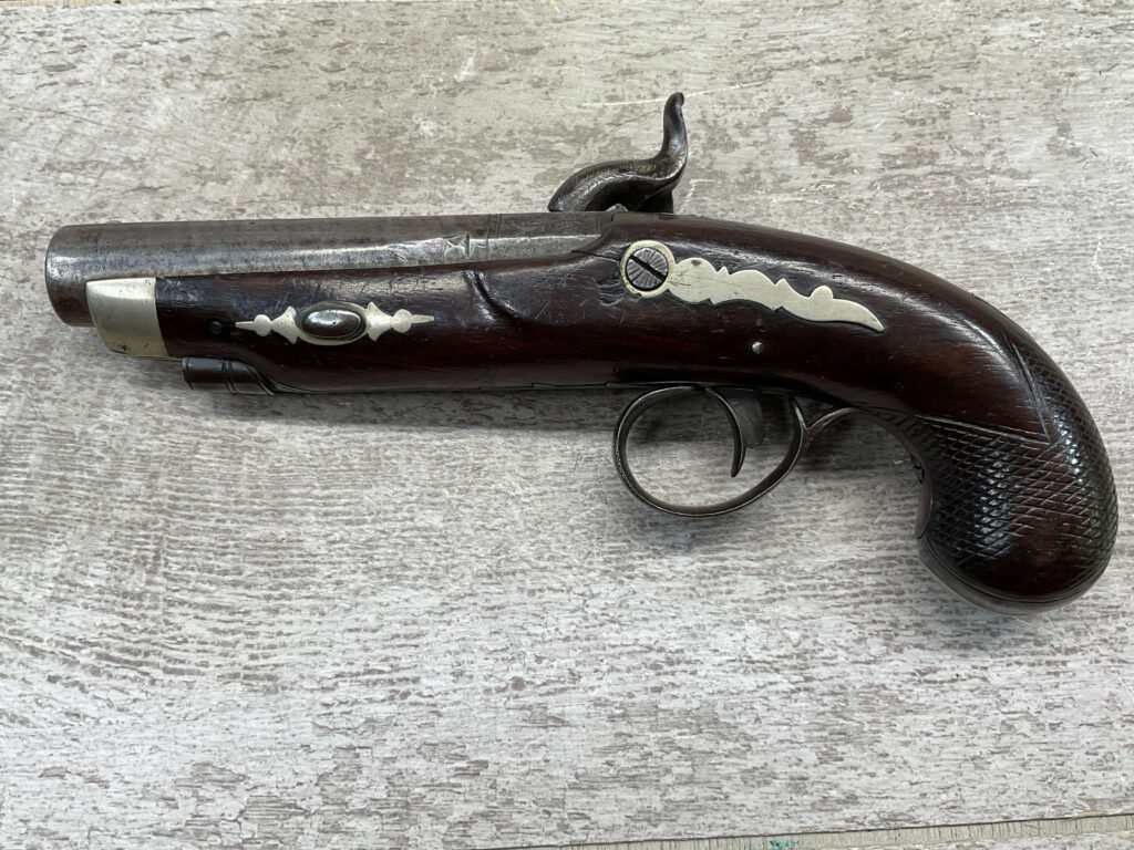 FIELD & LANGSTROTH DERINGER PHILADELPHIA .40 CAL PERCUSSION PISTOL, ANTIQUE #5-05950