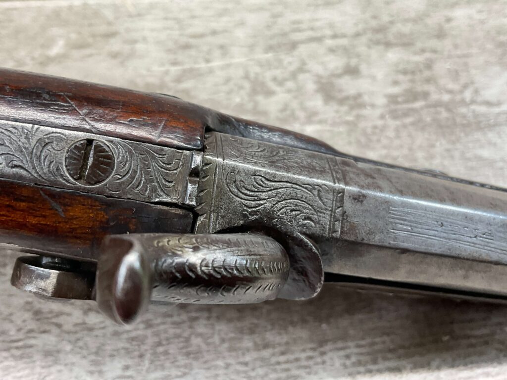 FIELD & LANGSTROTH DERINGER PHILADELPHIA .40 CAL PERCUSSION PISTOL, ANTIQUE #5-05950