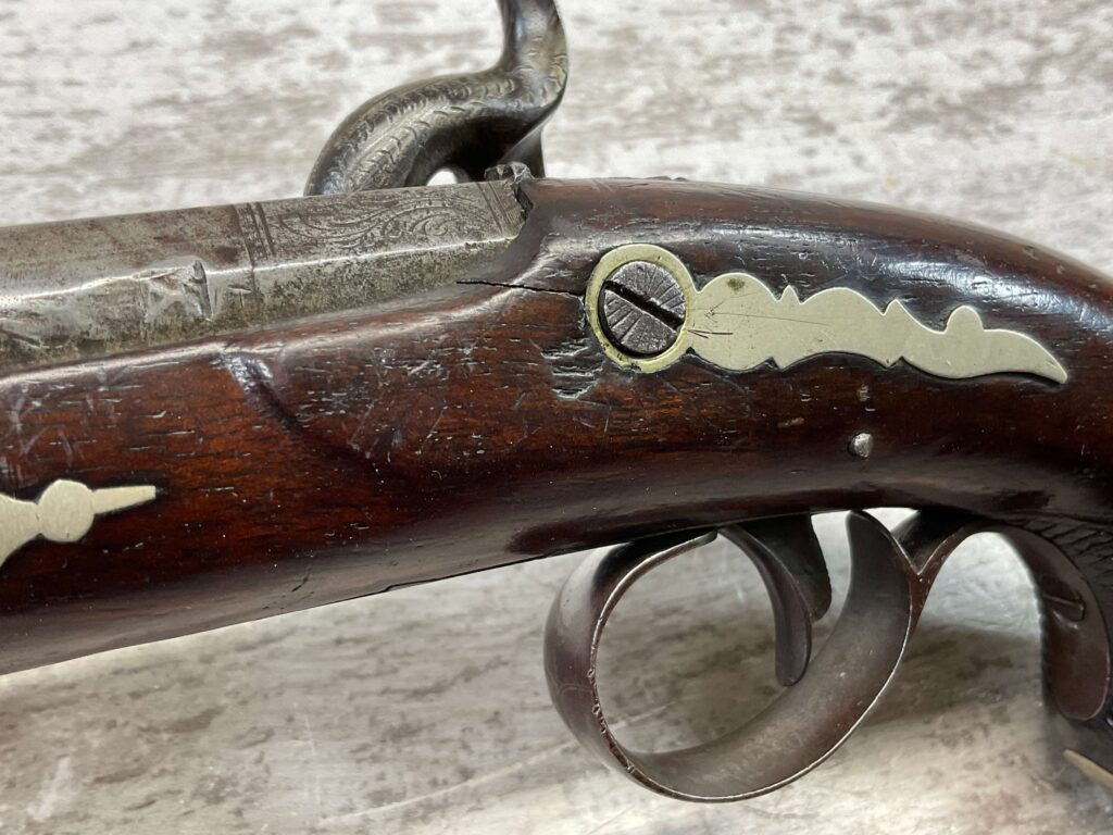 FIELD & LANGSTROTH DERINGER PHILADELPHIA .40 CAL PERCUSSION PISTOL, ANTIQUE #5-05950