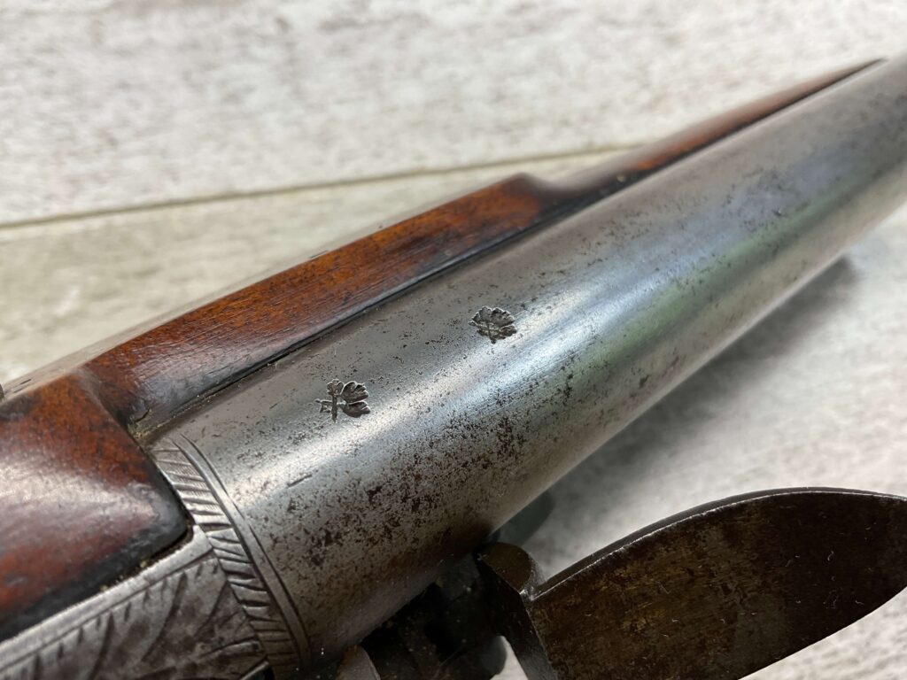 FROST & SONS FLINTLOCK .65CAL PISTOL, ANTIQUE #5-05952