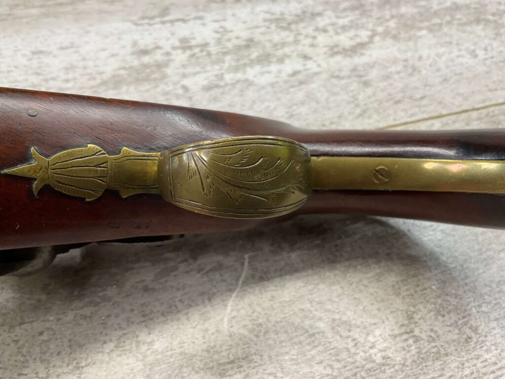 FROST & SONS FLINTLOCK .65CAL PISTOL, ANTIQUE #5-05952