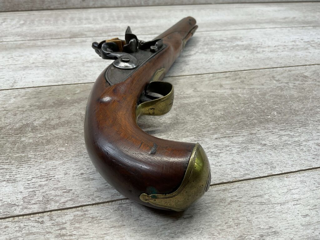 W. KETLAND & CO. LONDON DRAGOON .54 CAL FLINTLOCK PISTOL, ANTIQUE #5-05954