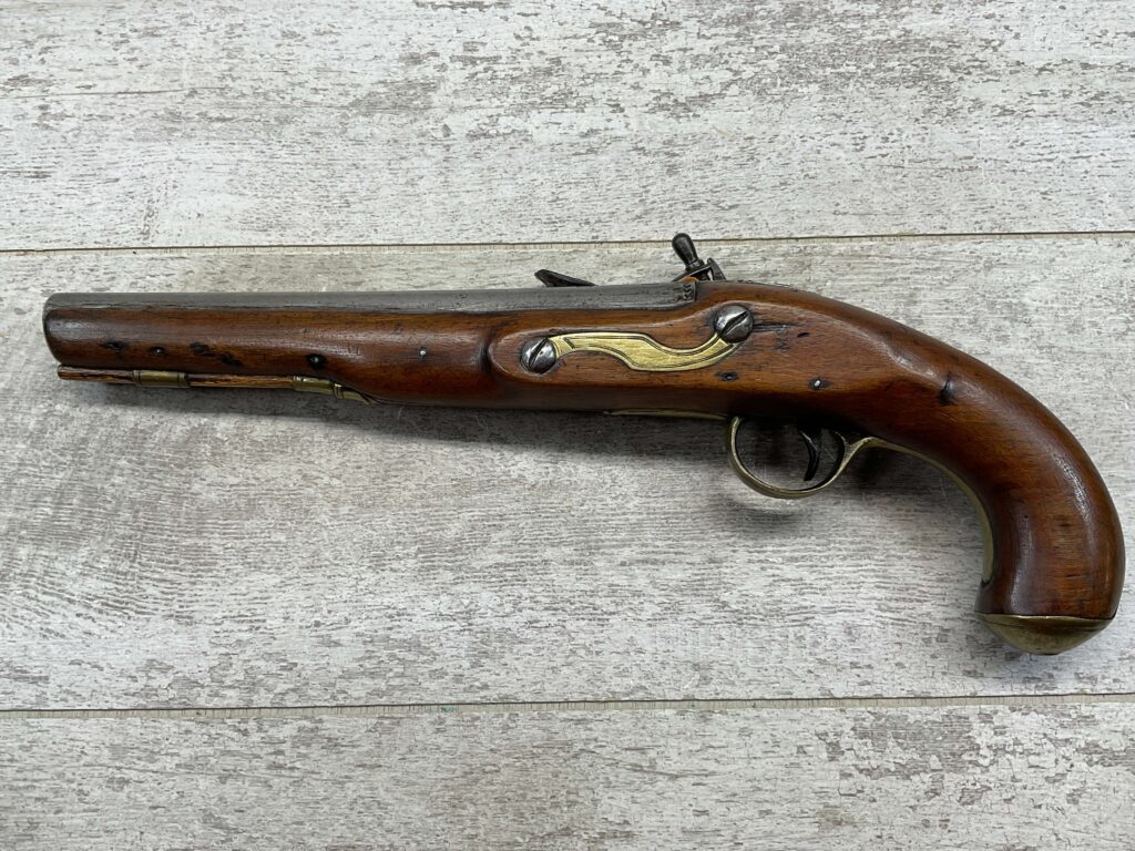W. KETLAND & CO. LONDON DRAGOON .54 CAL FLINTLOCK PISTOL, ANTIQUE #5-05954