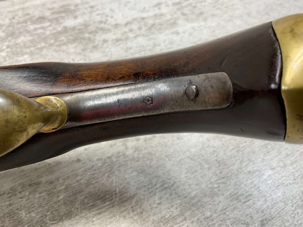 ENGLISH COMMON FLINTLOCK .69 CAL PISTOL, ANTIQUE #5-05956