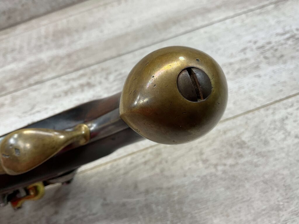 ENGLISH COMMON FLINTLOCK .69 CAL PISTOL, ANTIQUE #5-05956