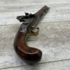 HENSHAW CAMBRIDGE FLINTLOCK .57 CAL PISTOL, ANTIQUE #5-05963