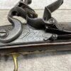 HENSHAW CAMBRIDGE FLINTLOCK .57 CAL PISTOL, ANTIQUE #5-05963