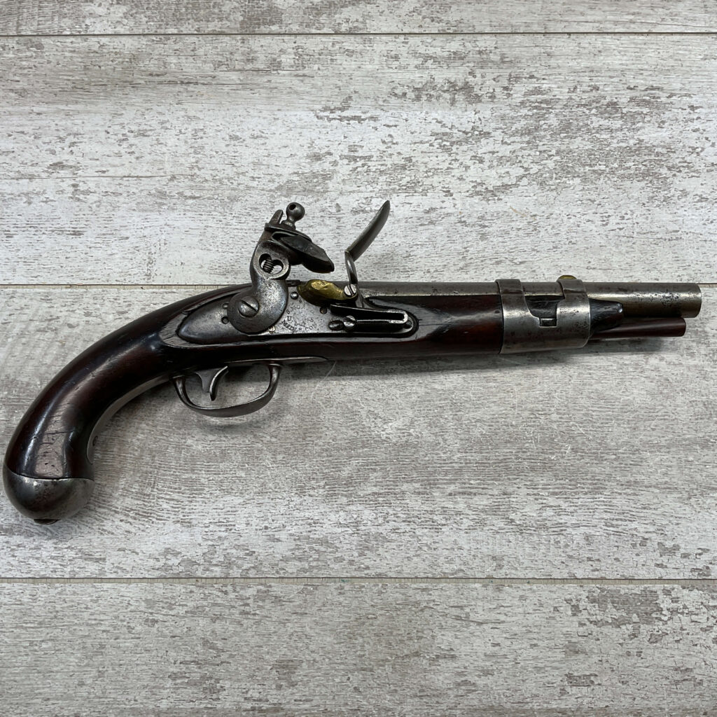 U.S. 1813 S. NORTH MILITARY FLINTLOCK .54 CAL PISTOL, ANTIQUE #5-05966