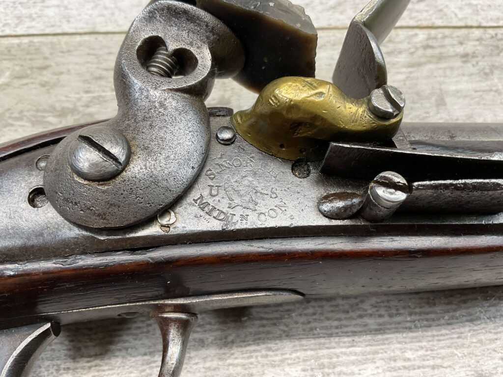 EAST INDIA CO. 1813 FLINTLOCK .69 CAL PISTOL, ANTIQUE #5-05965